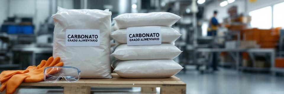 Carbonato grado alimentario