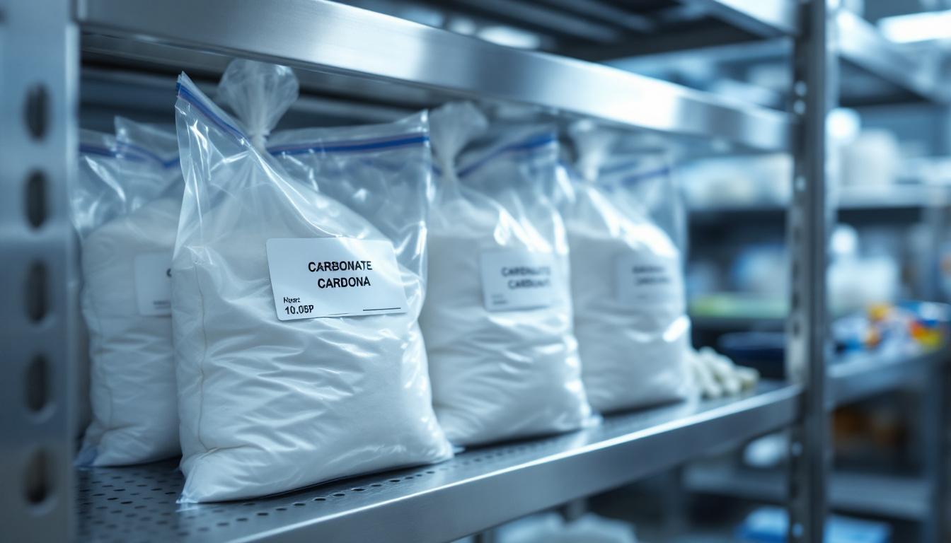 Carbonato grado farmaceutico
